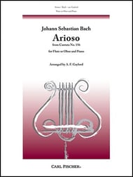 ARIOSO FROM CANTATA #156 FLT OR OB cover